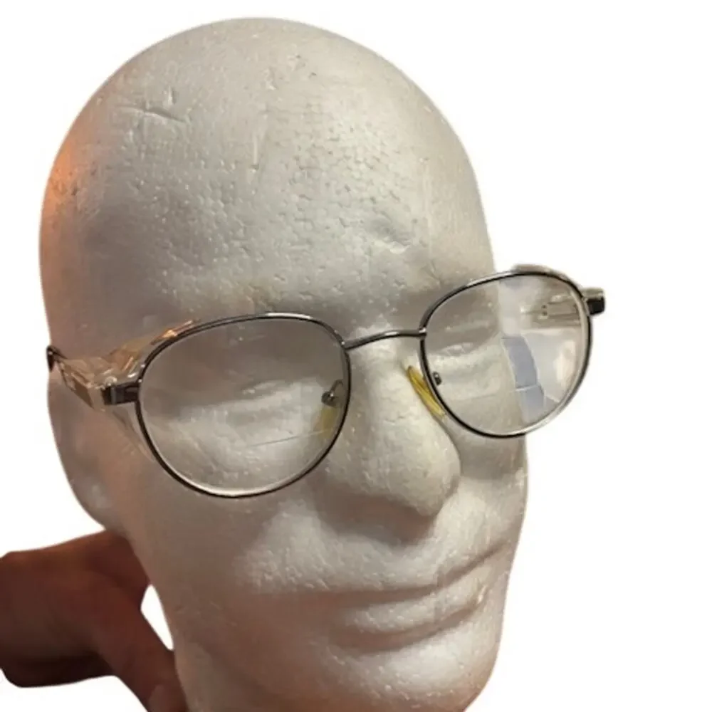 Vintage On-Guard Safety Eye Glasses Aviator w/ Side Shields OG Z87 097 140
